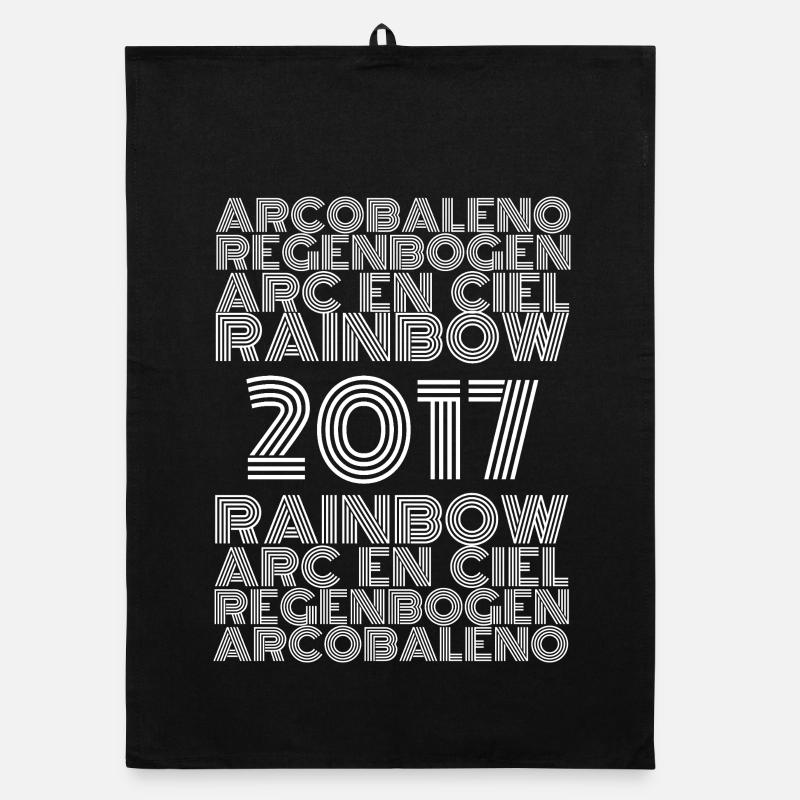 Arc-en-ciel 2017 Torchon bio