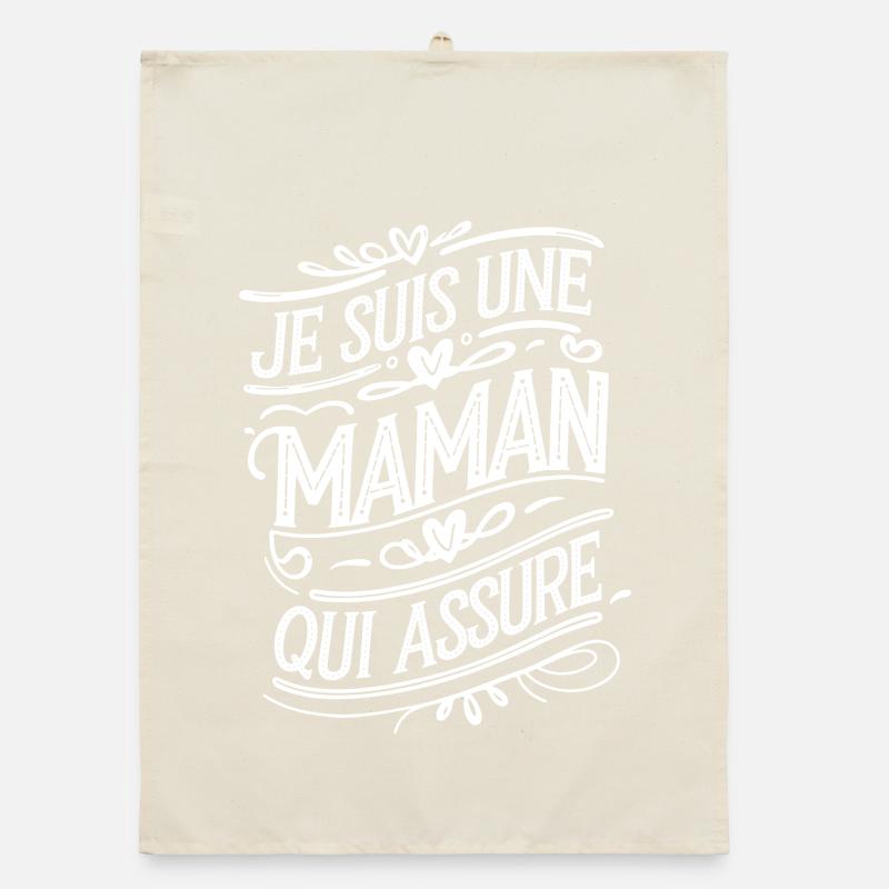 Ich bin eine Mutter, die versichert Organic Geschirrtuch