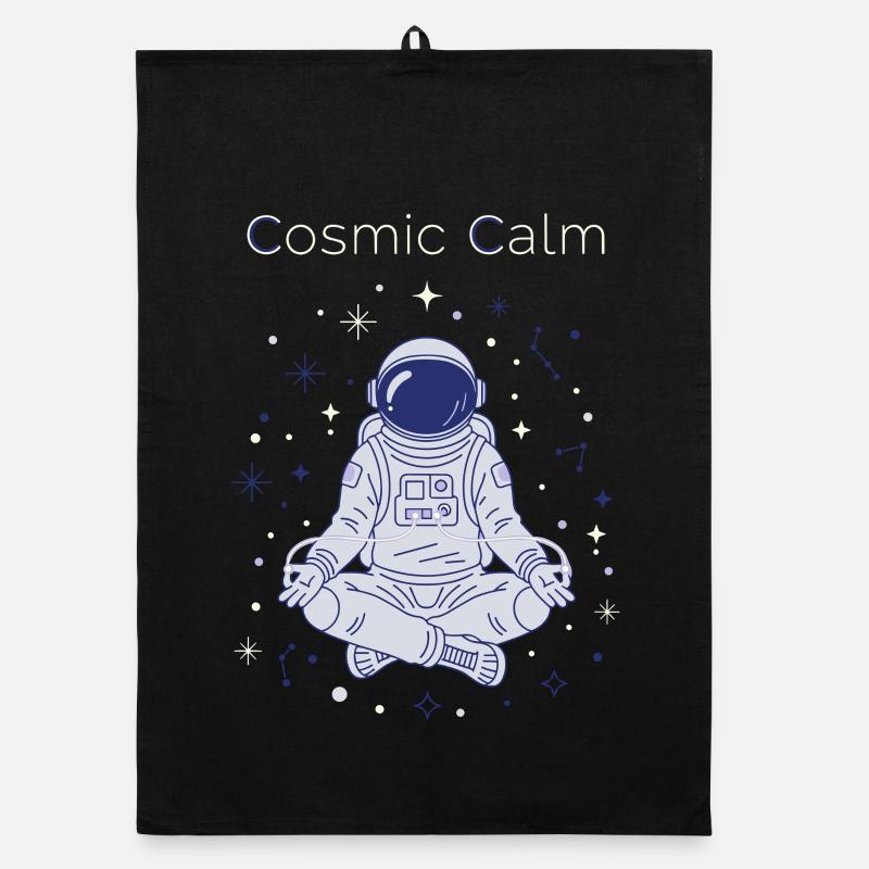 Cosmic Serenity Organic dish towel