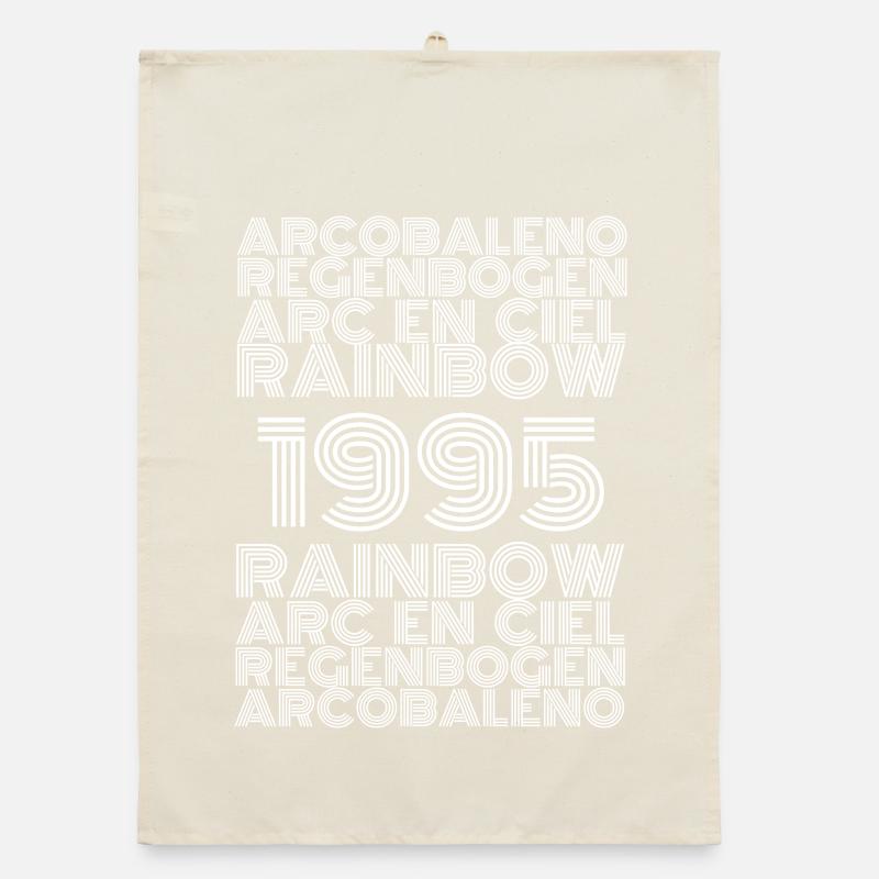 Arc-en-ciel 1995 Torchon bio