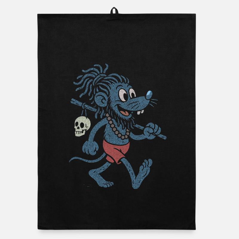 Bandi Coot Baba - Organic dish towel - black
