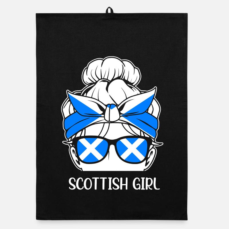 Scotland Scots Scottish Scots Organic dish towel