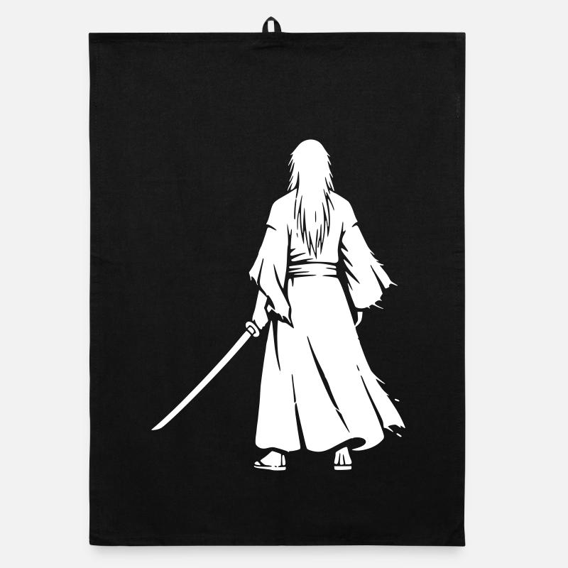 Anime Ronin Swordsman Back Torchon bio
