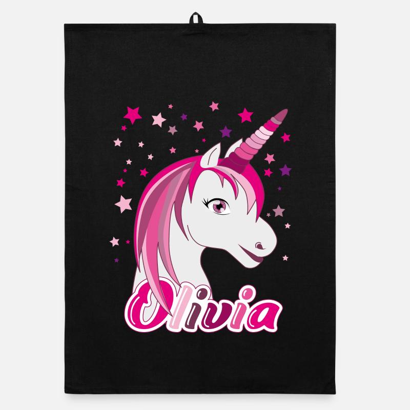 Olivia Einhorn, Mädchenname Organic Geschirrtuch