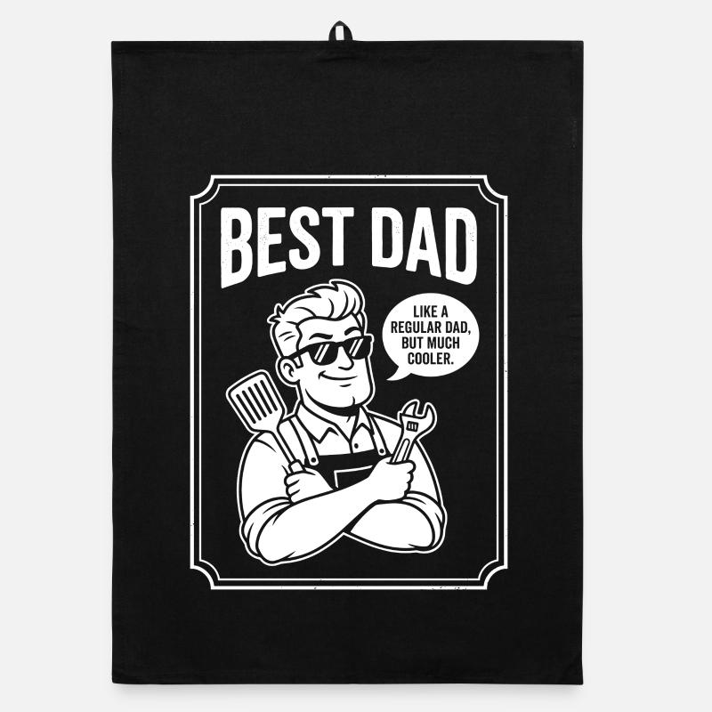 Best Dad Grill Master Organic dish towel