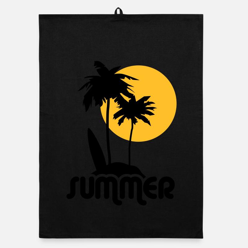 summer Organic dish towel