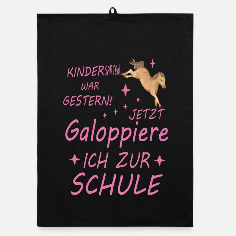 Kindergarten War Gestern Organic Geschirrtuch