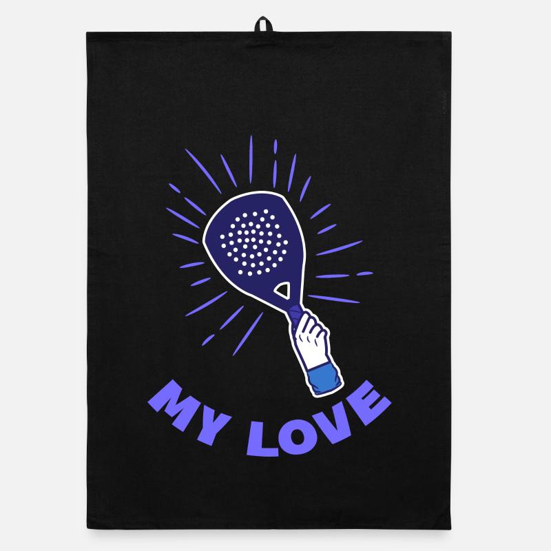 Racket Statement Padel Serve Statement Sport Organic dish towel