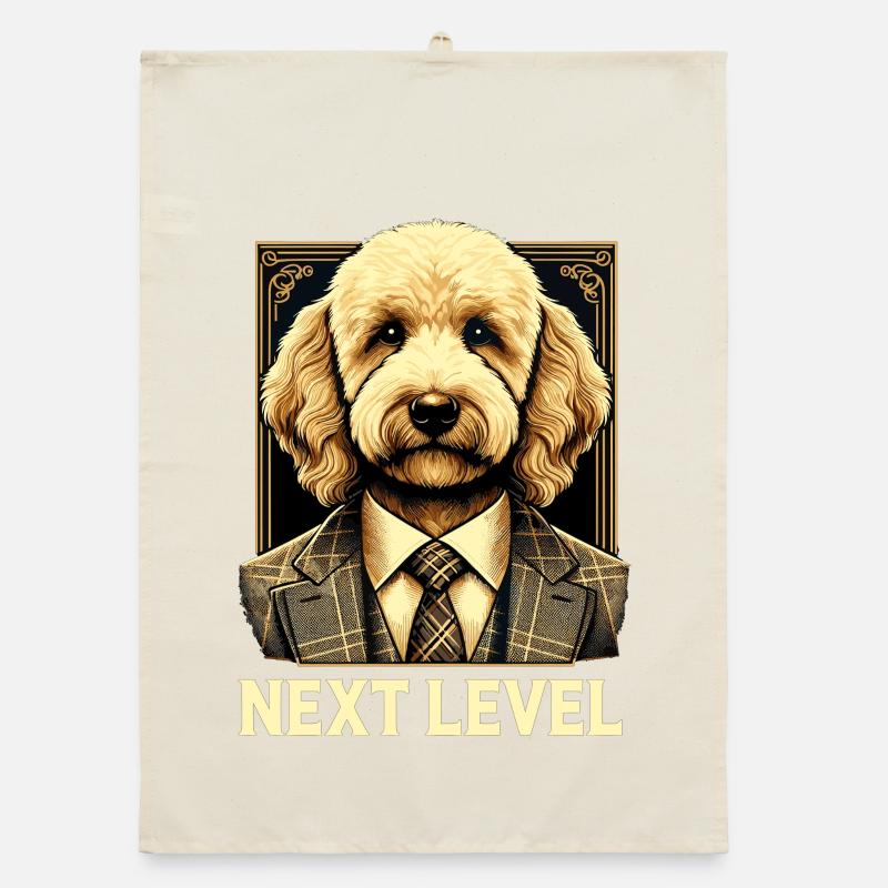 Cadeau de costume Goldendoodle Dog Next Level Torchon bio