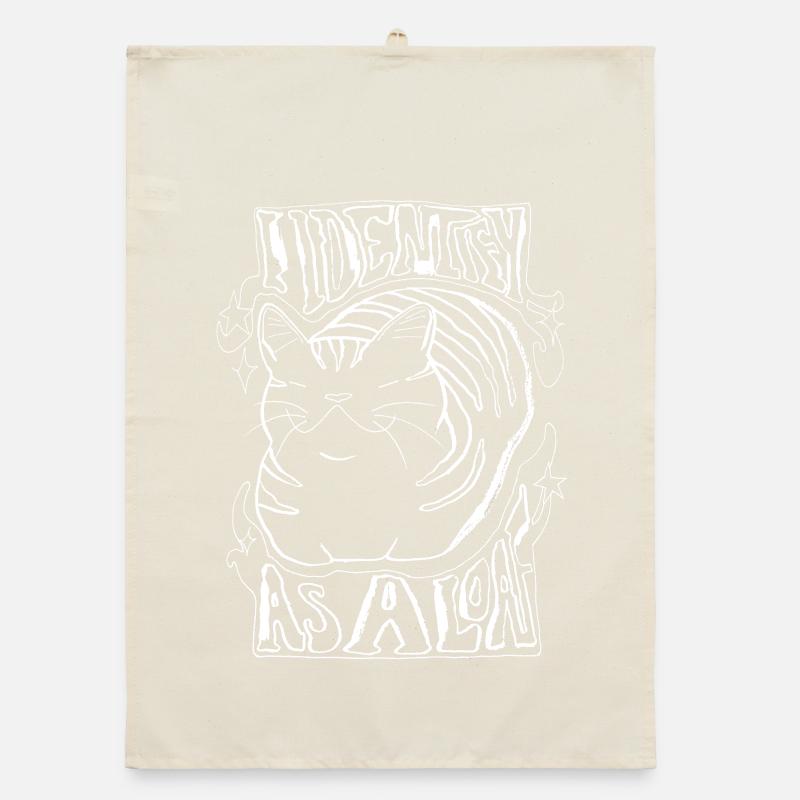 I IDENTIFY AS A LOAF Organic dish towel