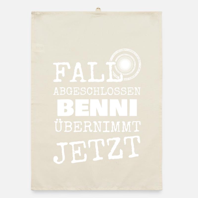 First name Benni Organic dish towel