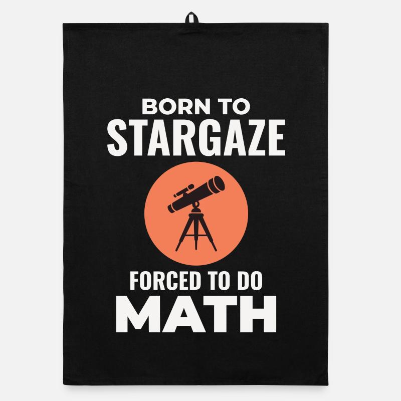Astronomie-Liebhaber Mathe-Design Organic Geschirrtuch