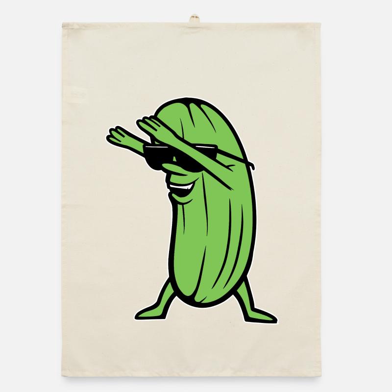 Dabbing Concombre Dabbing Dab Danse Hip-Hop Danse Pose Torchon bio