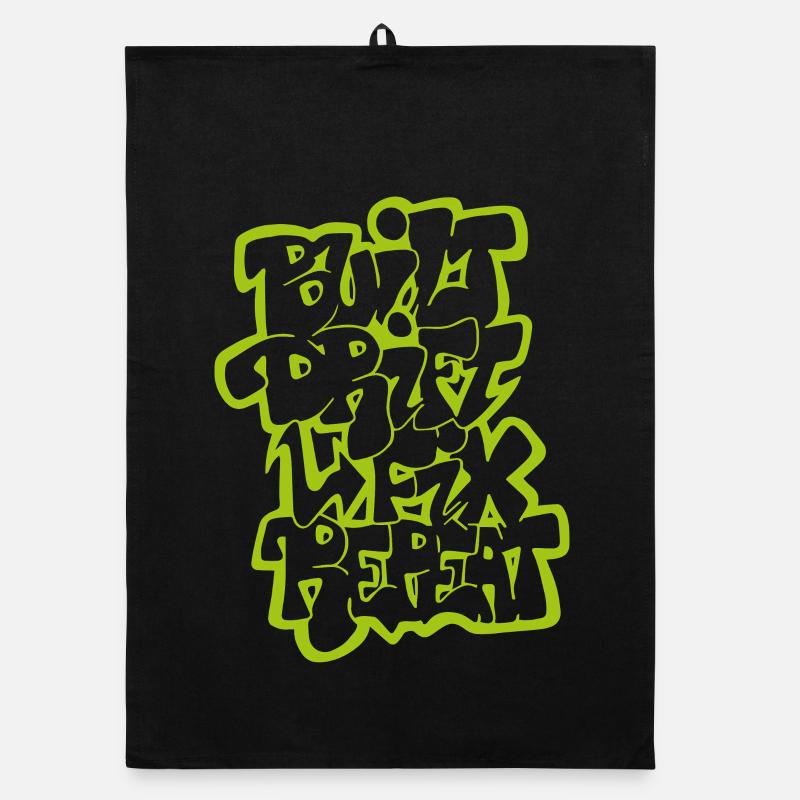 Built Drift Fix Repeat 02 Organic dish towel