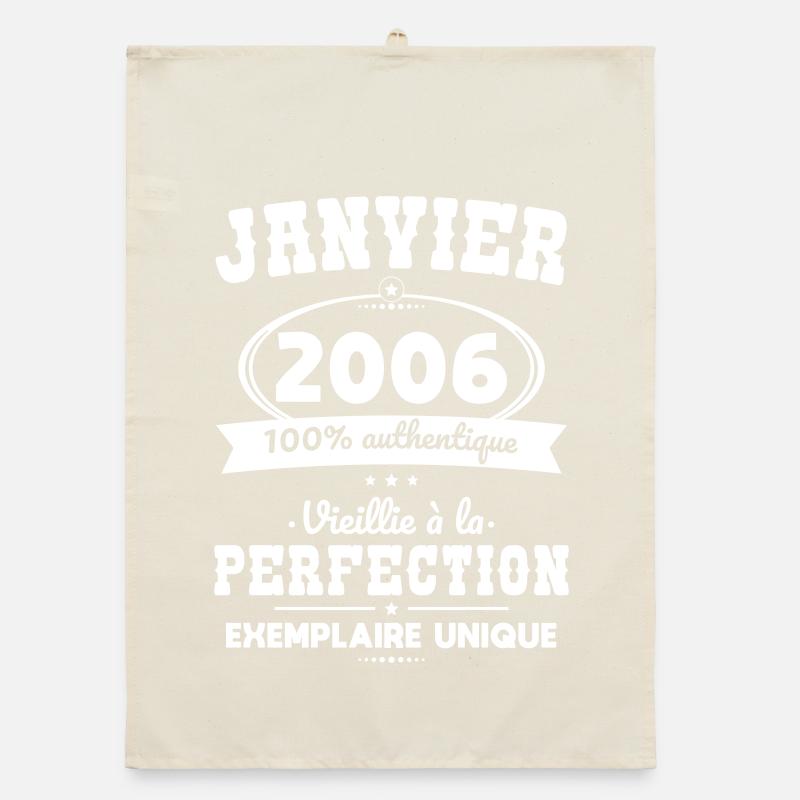 20th Anniversary - January 2006 Perfection Organic dish towel