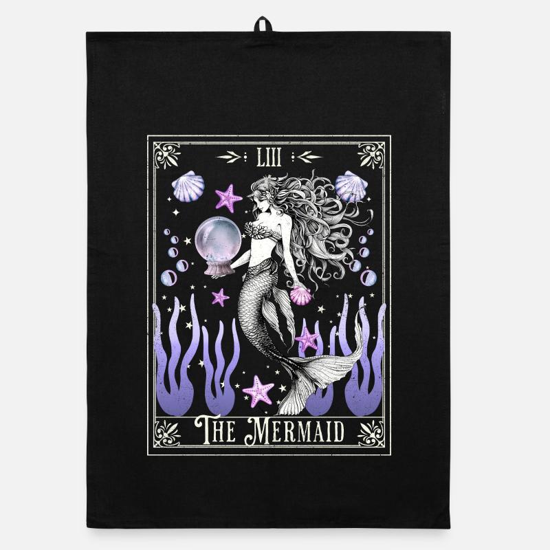 Le Tarot Mystique de la Sirène Torchon bio