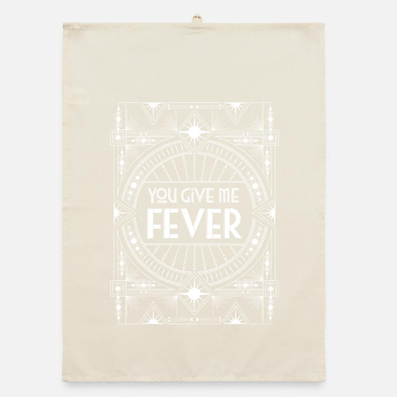 Fever. Total Attraction. Organic dish towel