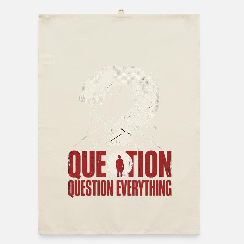 Question Everything Organic Geschirrtuch