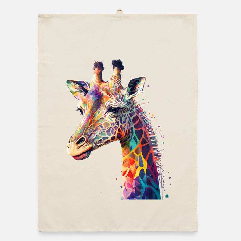 Giraffe Organic dish towel