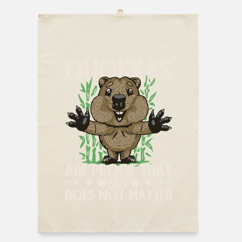Quokkas are proof Organic dish towel