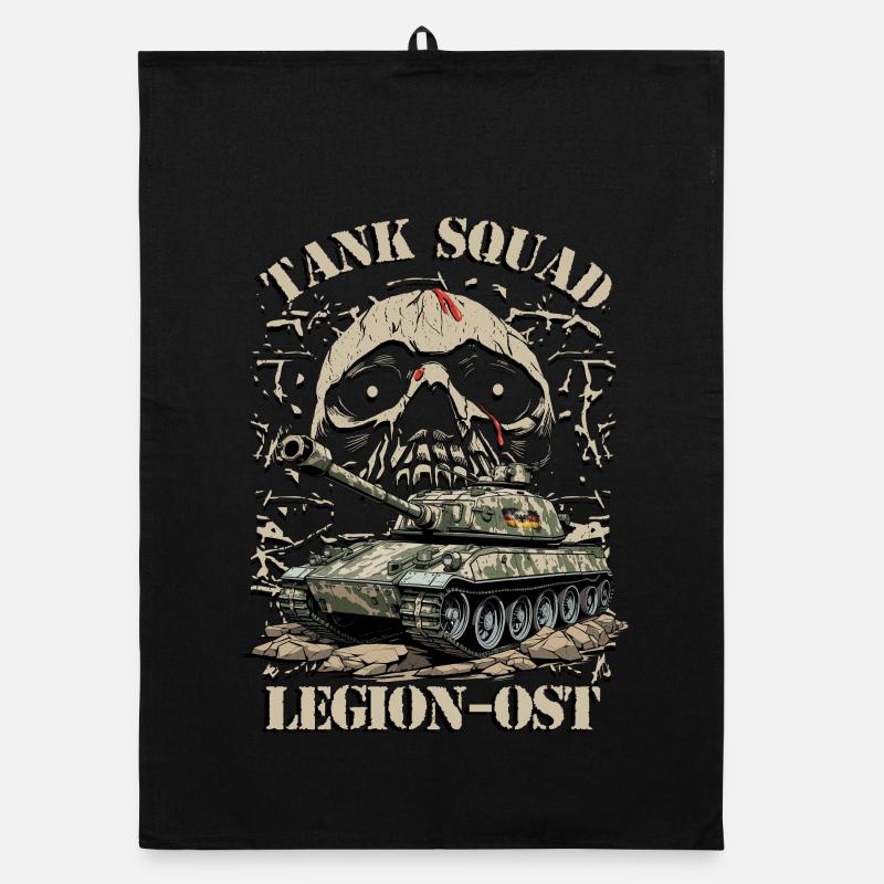 Panzer Trupp Legion-Ost Organic Geschirrtuch