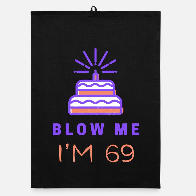 Illustration de gâteau d’anniversaire de célébration Torchon bio