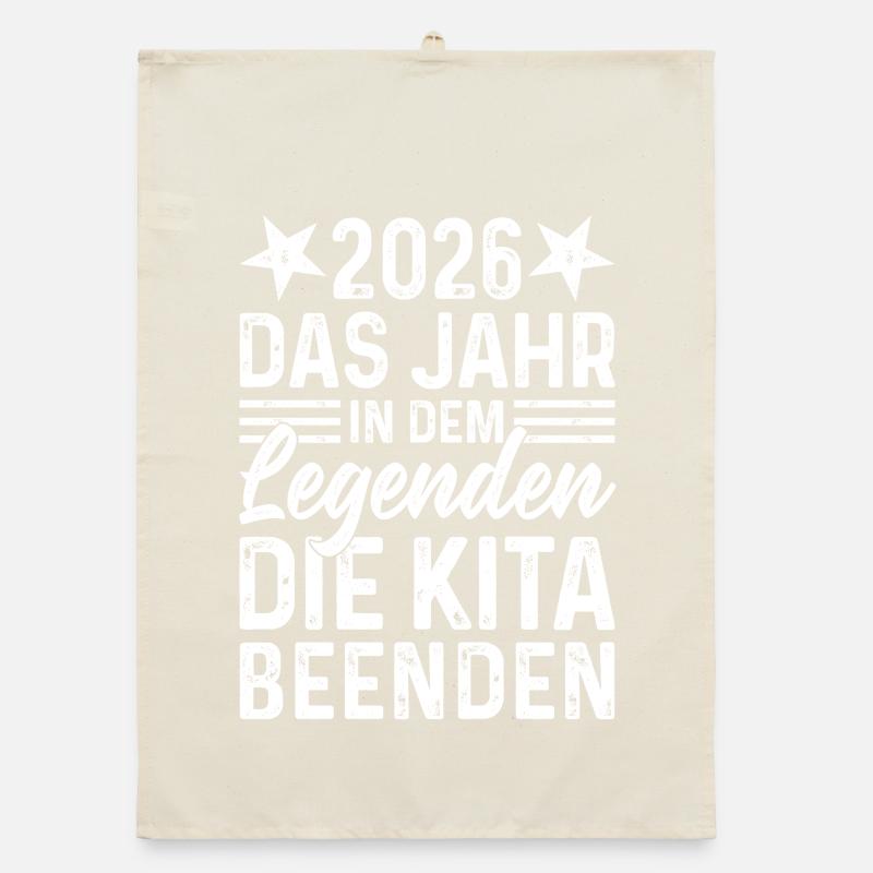 2026 The year in which legends end daycare Organic dish towel