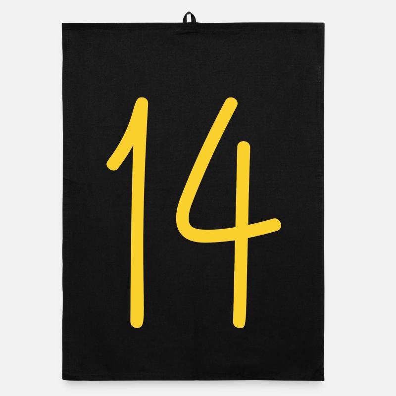 14 Organic dish towel