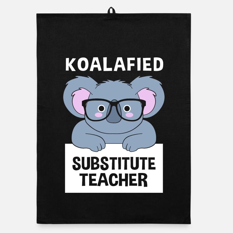 Substitute Teacher Substitute Teacher Organic dish towel