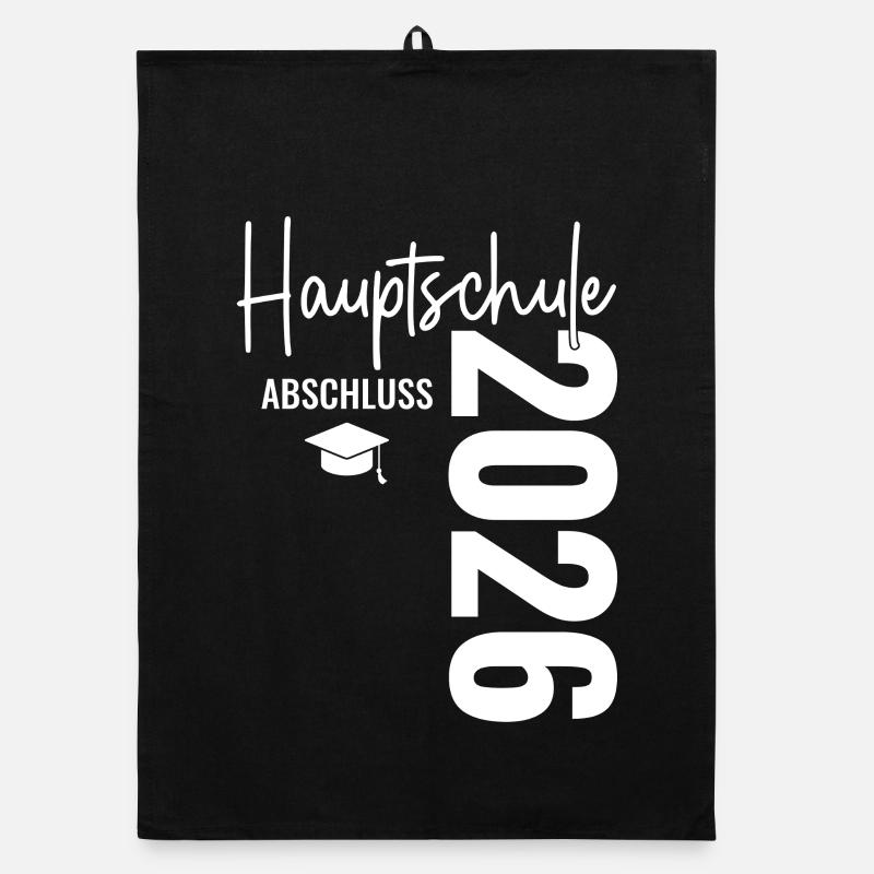Hauptschule Abschluss - Hauptschulabschluss 2026  Organic Geschirrtuch