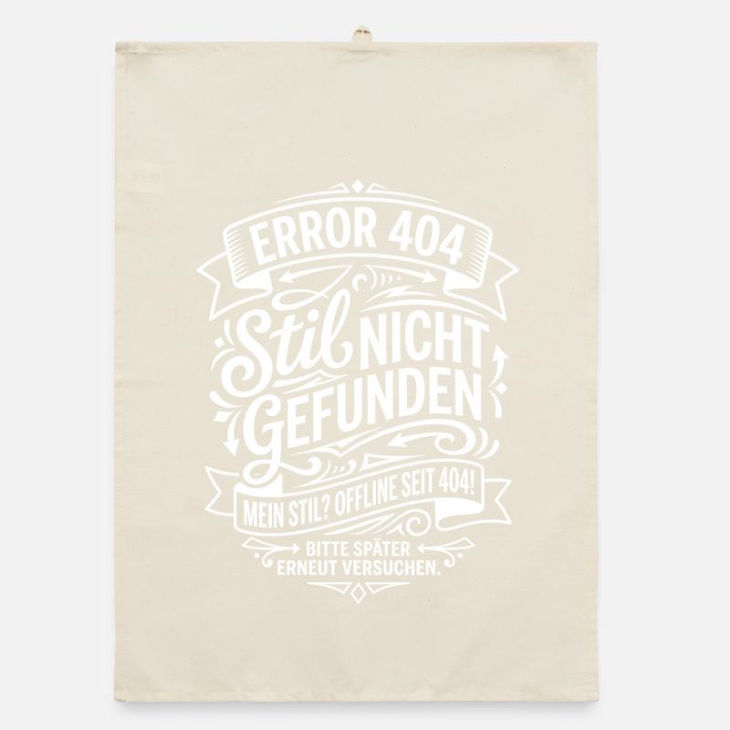 Style Not Found – Error 404 Organic dish towel