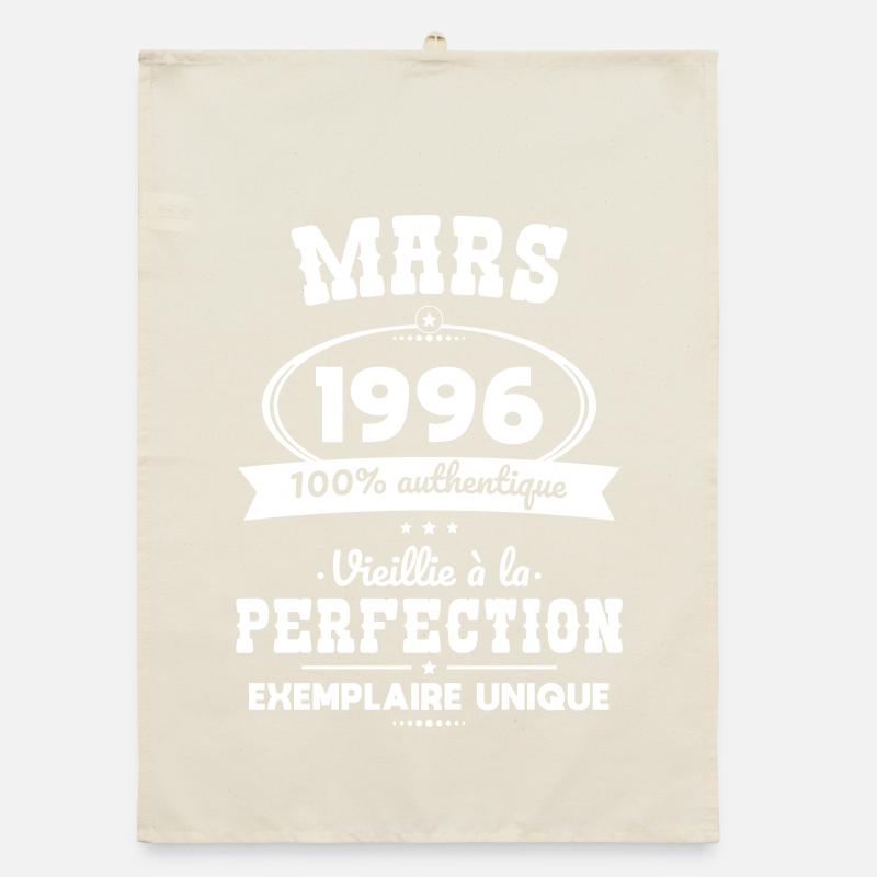 Anniversaire 30 ans - Mars 1996 Perfection Torchon bio
