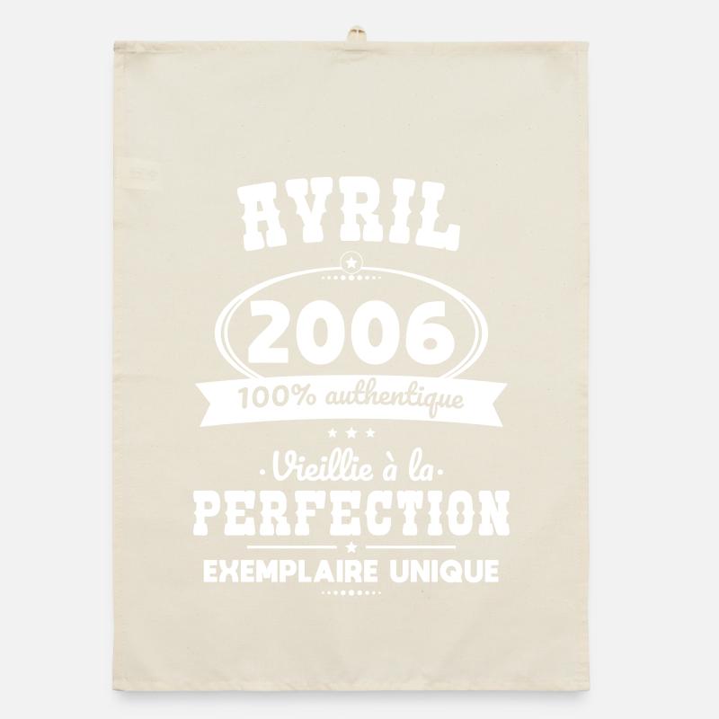 20th Anniversary - April 2006 Perfection Organic dish towel