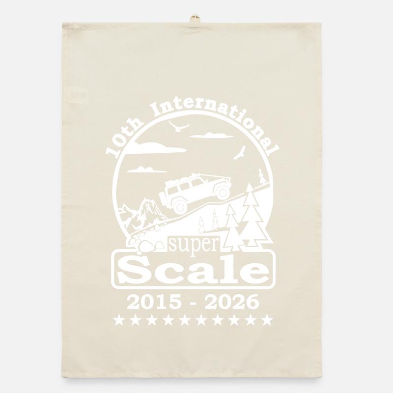 Logo 2026 white Organic dish towel
