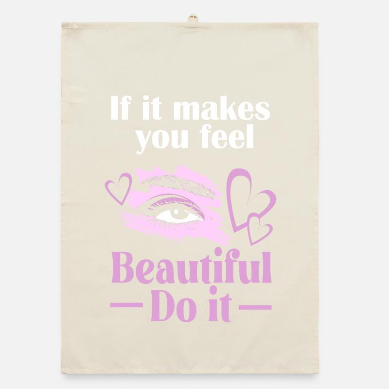 Make-up Kosmetik Kosmetikerin Microblading Organic Geschirrtuch