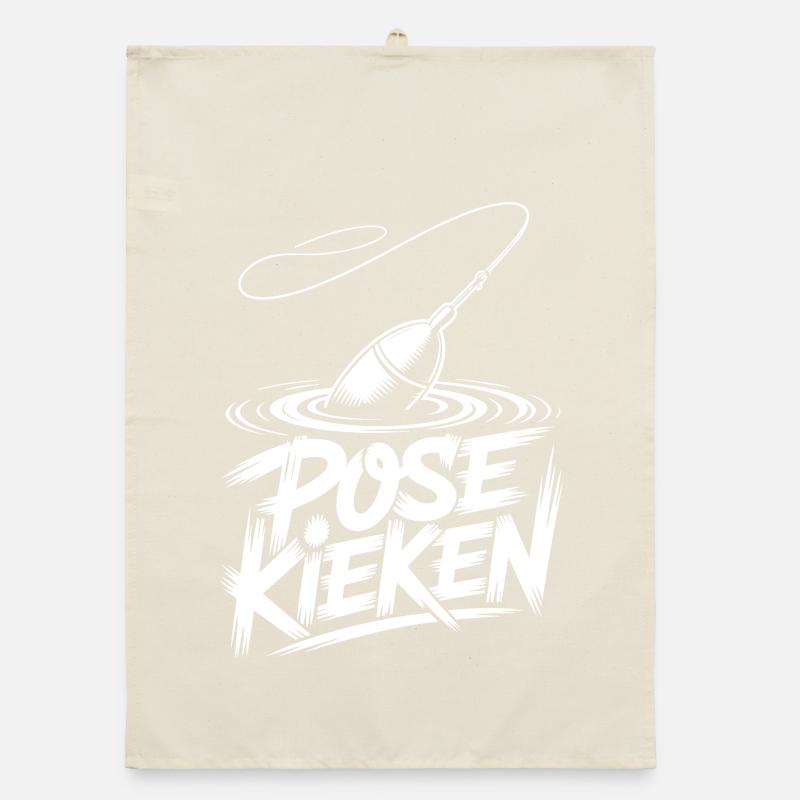 Pêche, Dicton, Pose Torchon bio