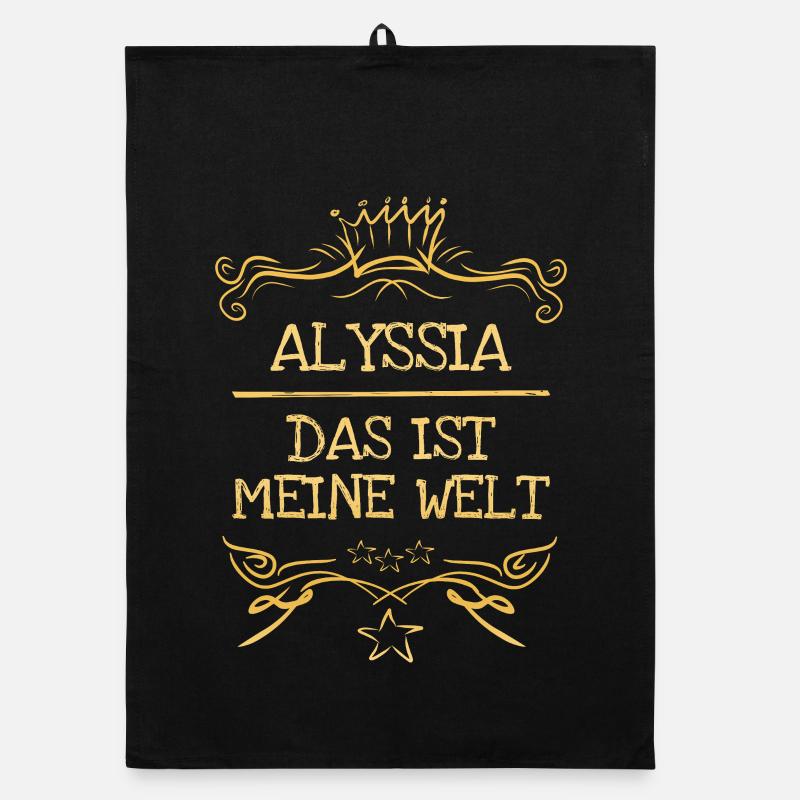 Frau Alyssia Organic Geschirrtuch
