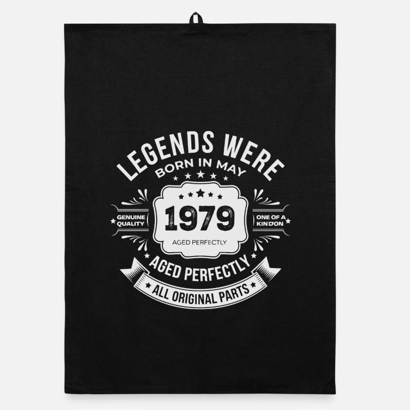 May 1979 Gift 47th Birthday May 1979 Organic dish towel