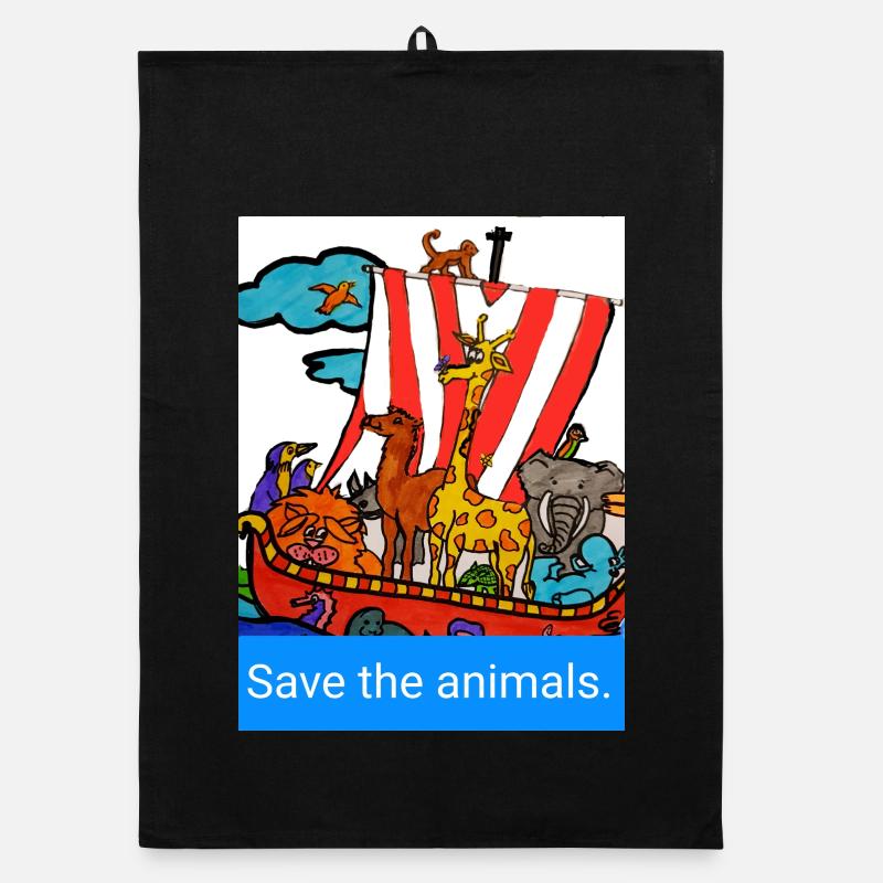 CE Animaux I Save the animals. I planetcontest Torchon bio