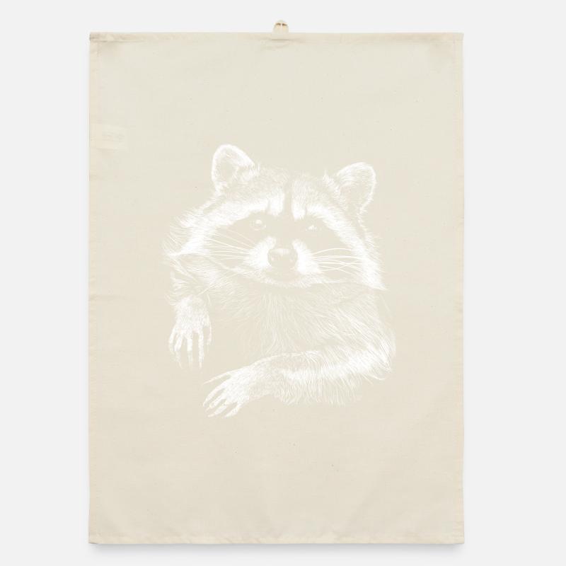 Waschbär Organic Geschirrtuch
