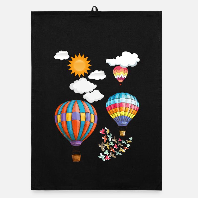 Heißluftballon Organic Geschirrtuch