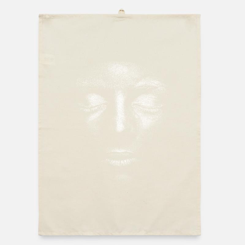 Gesicht Organic Geschirrtuch