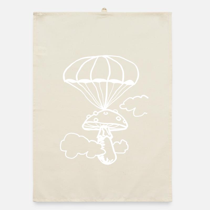 floating fungus Organic dish towel
