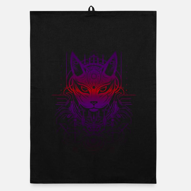 Hypno Cat Organic dish towel