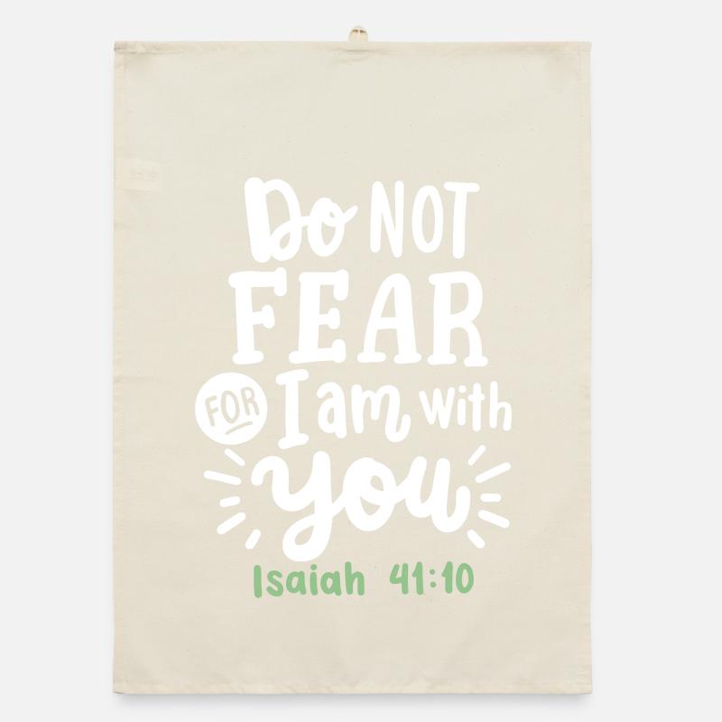 Christlicher Glaube Bibelvers Organic Geschirrtuch