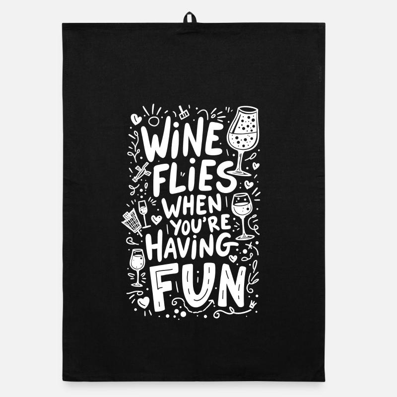 LE VIN VOLE QUAND ON S’AMUSE Torchon bio