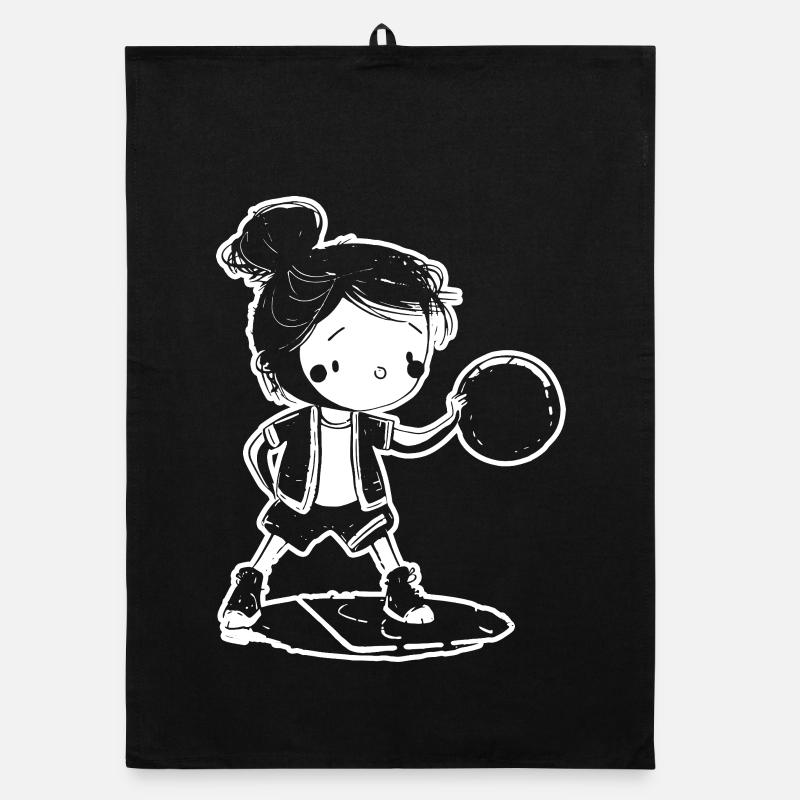 Petit basketteur Torchon bio