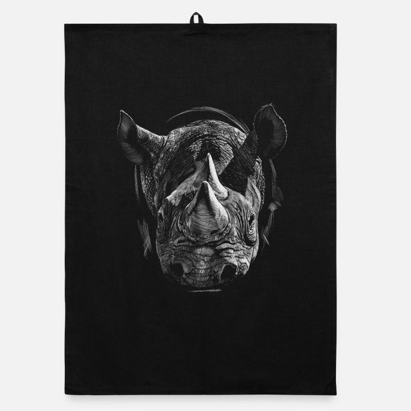 Nashorn Organic Geschirrtuch