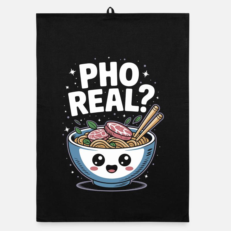 Pho Real Vietnamese Soup Pho Organic Geschirrtuch