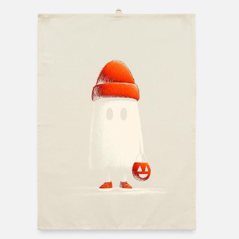 Beanie_Ghost Organic Geschirrtuch